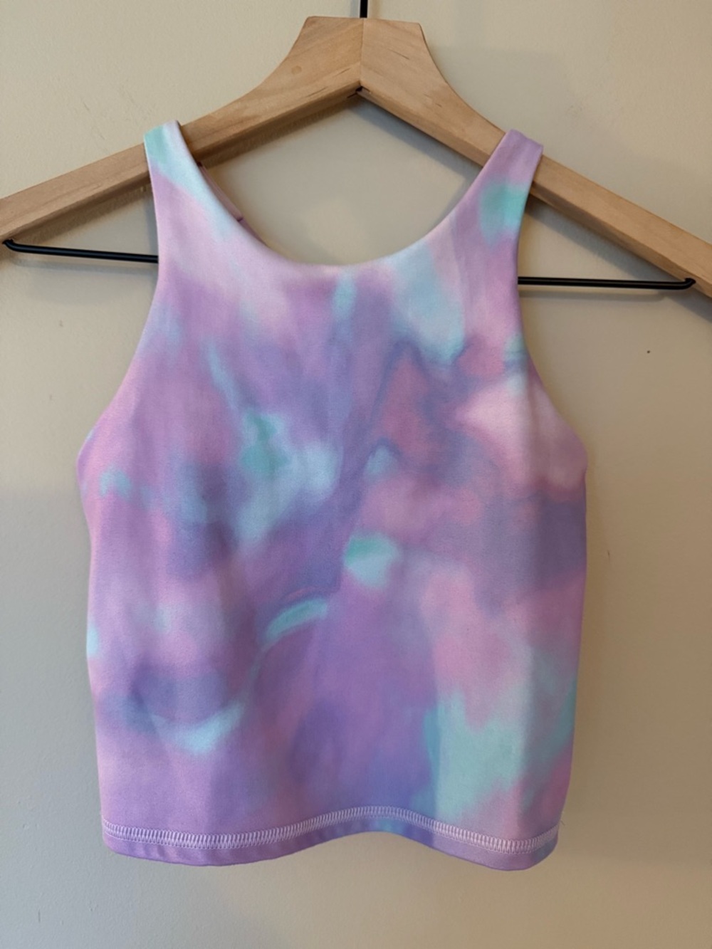 all in motion Girls' Pastel Tie-Dye Tank Top - Purple, Light Blue
